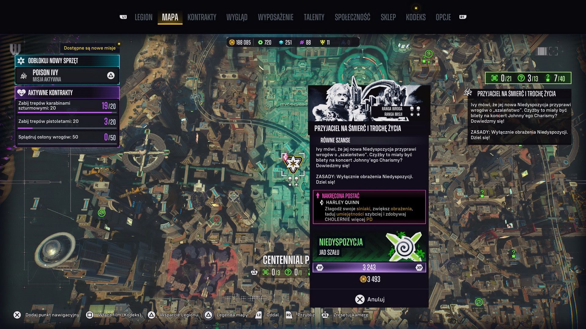 Suicide Squad: Kill The Justice League - mapa i misje