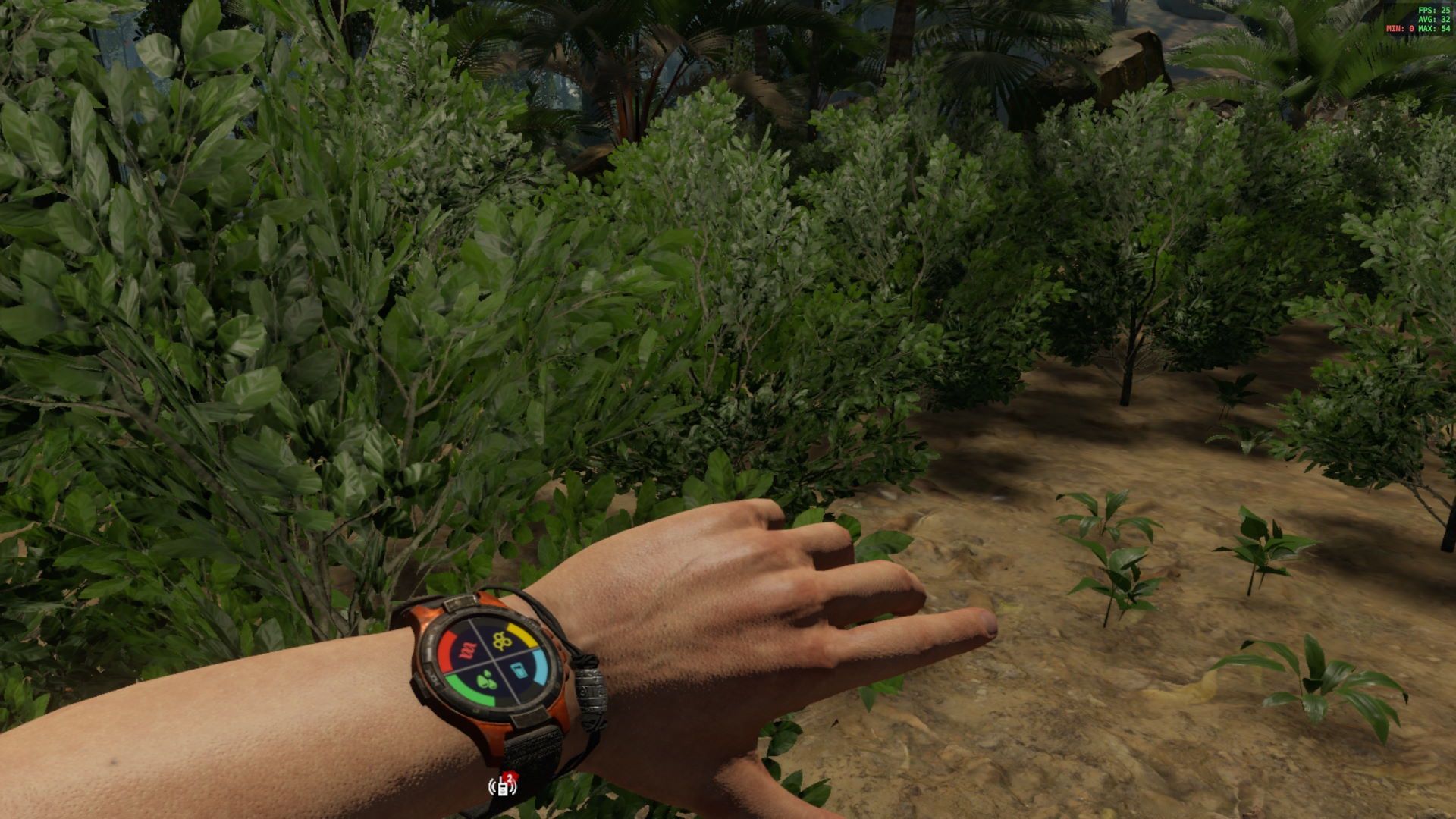 Green Hell VR - jedzenie