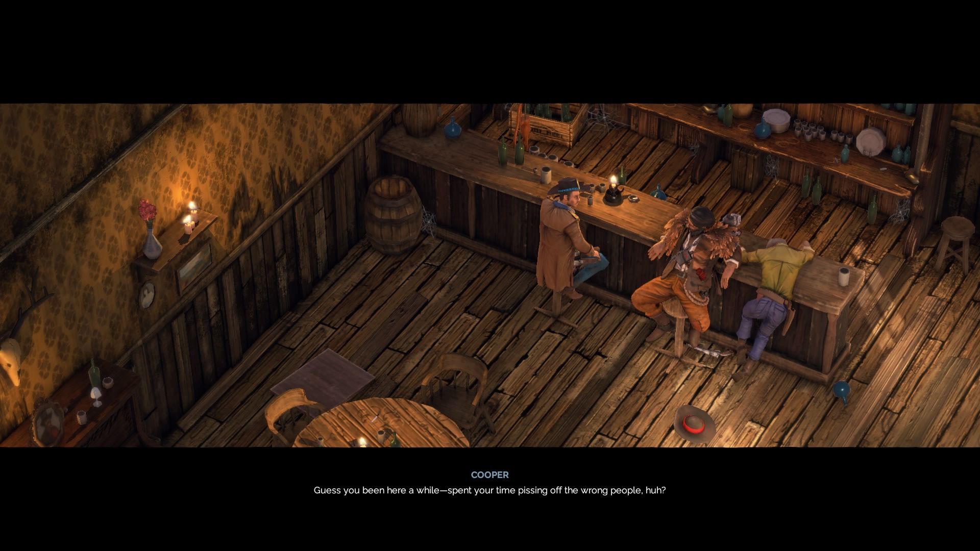 Desperados III - Cooper i Hector w barze