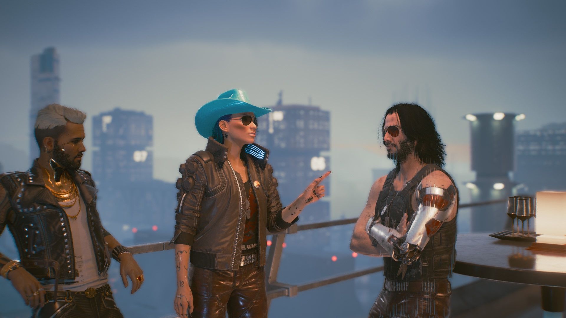 Cyberpunk 2077- takie tam z chłopakami