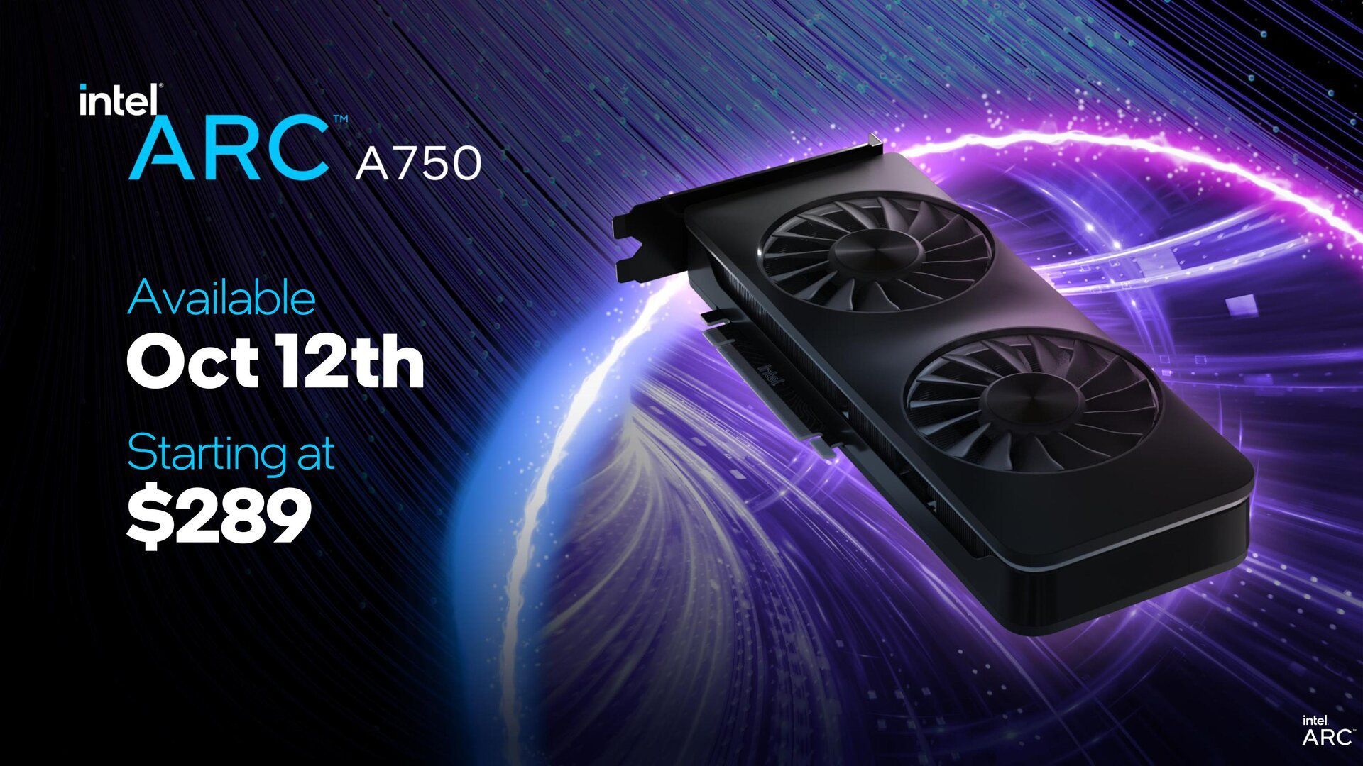 Intel Arc A750 - cena karty graficznej