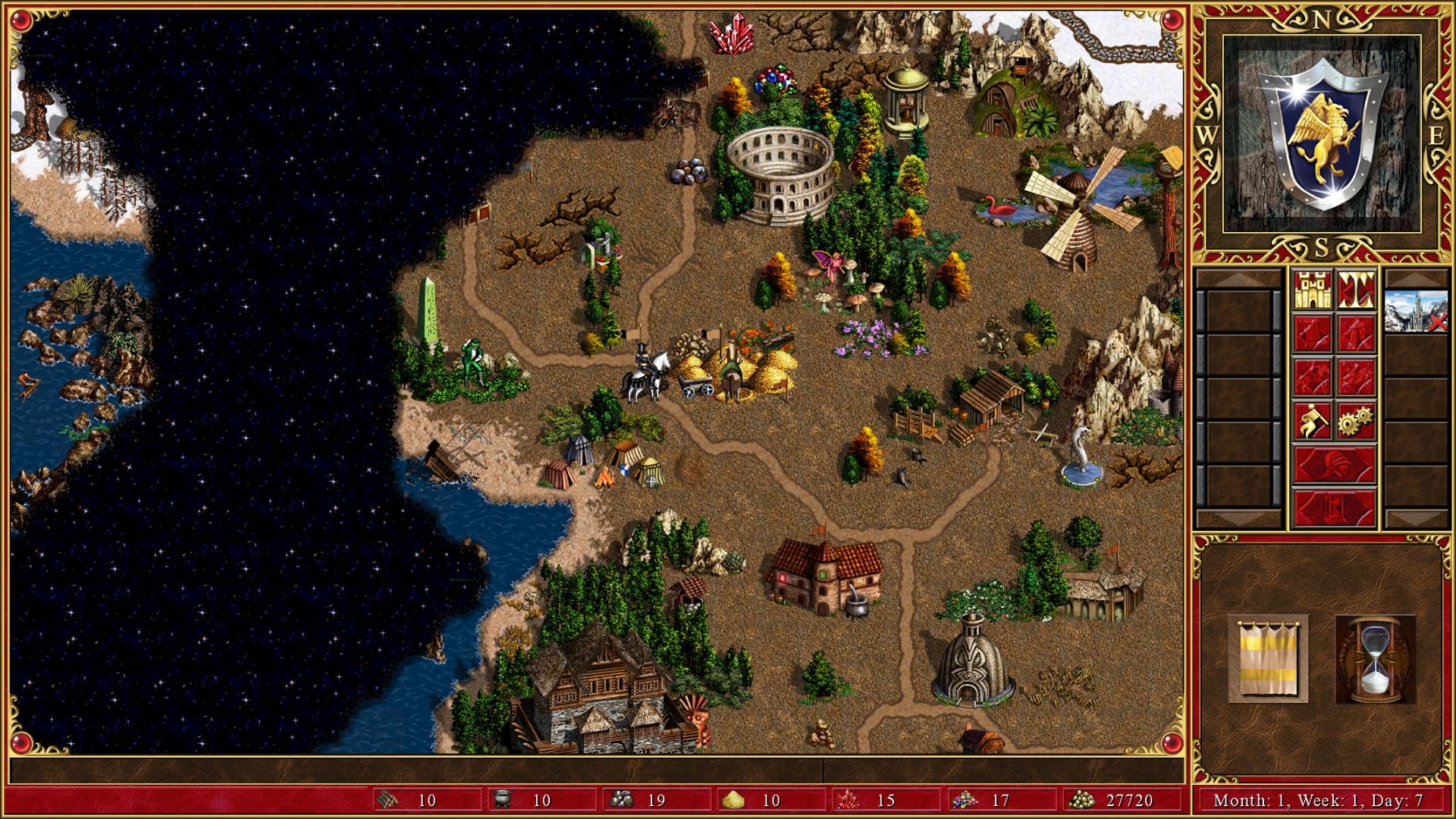 Heroes of Might &amp; Magic 3 - eksploracja świata
