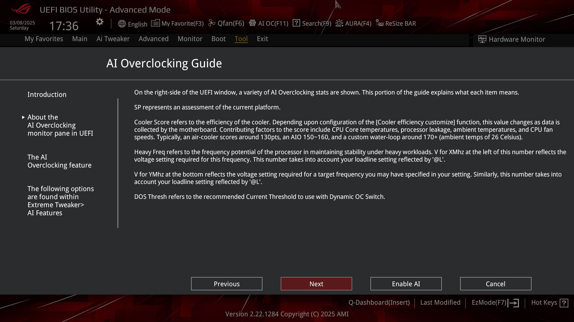 ASUS AI Overclocking