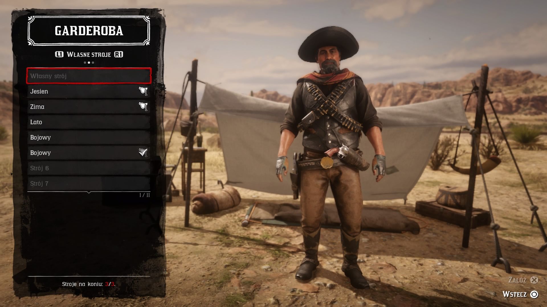 Sieciowe Red Dead Redemption 2 - stroje