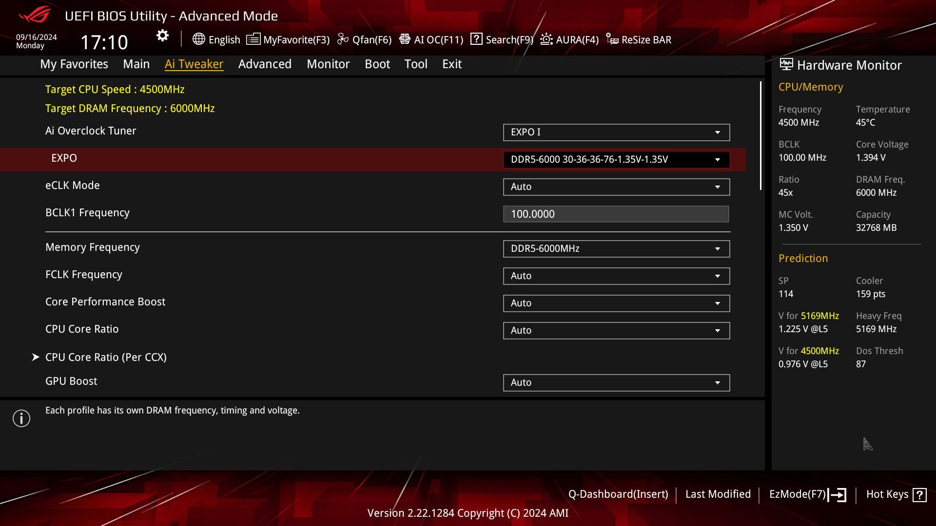 ASUS ROG Strix X870E-E Gaming WIFI - UEFI BIOS