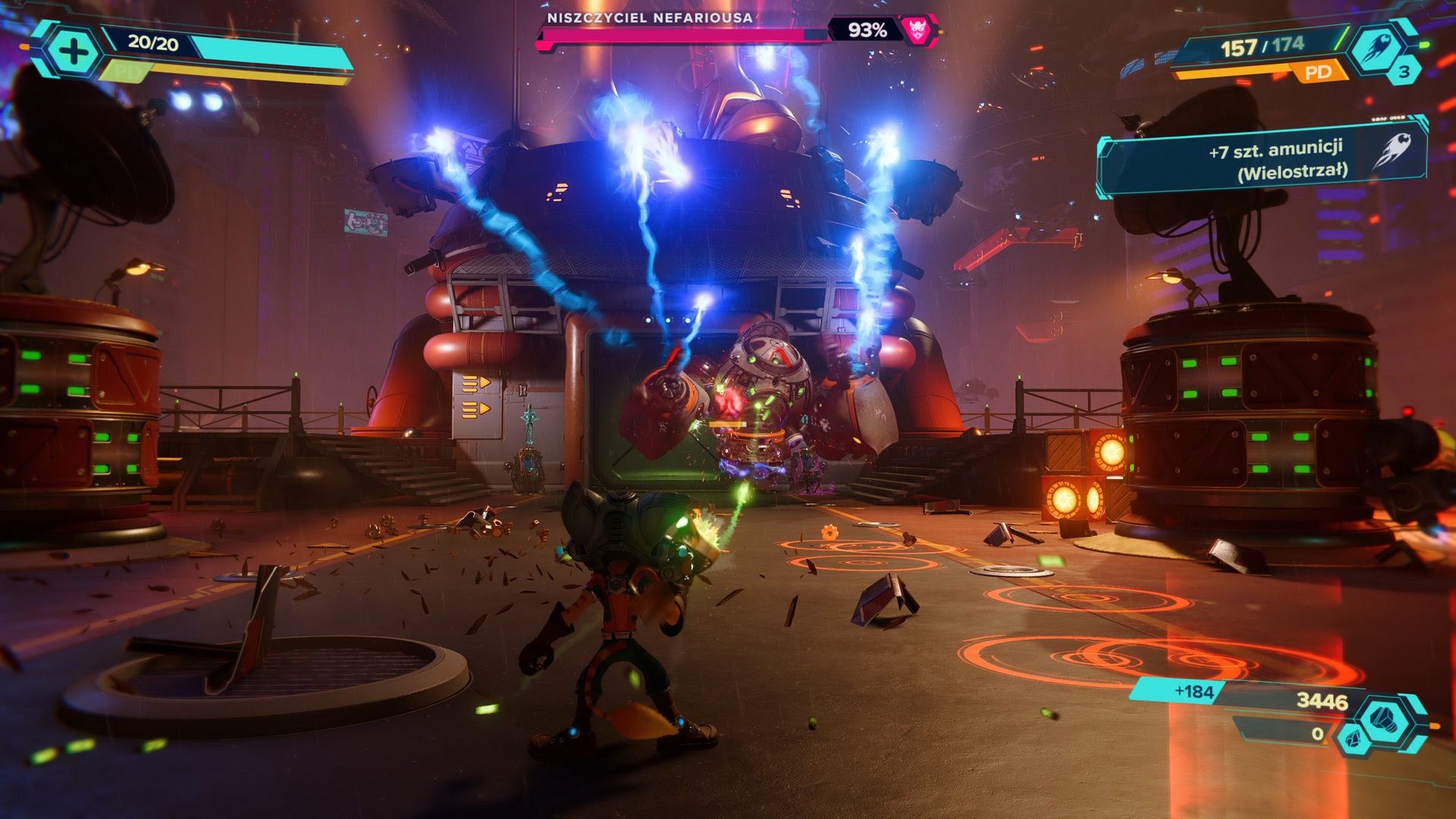 Ratchet &amp; Clank: Rift Apart - walka z bossem