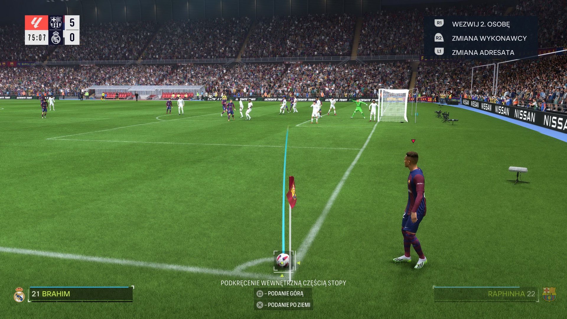EA Sports FC 24 - rzut rożny