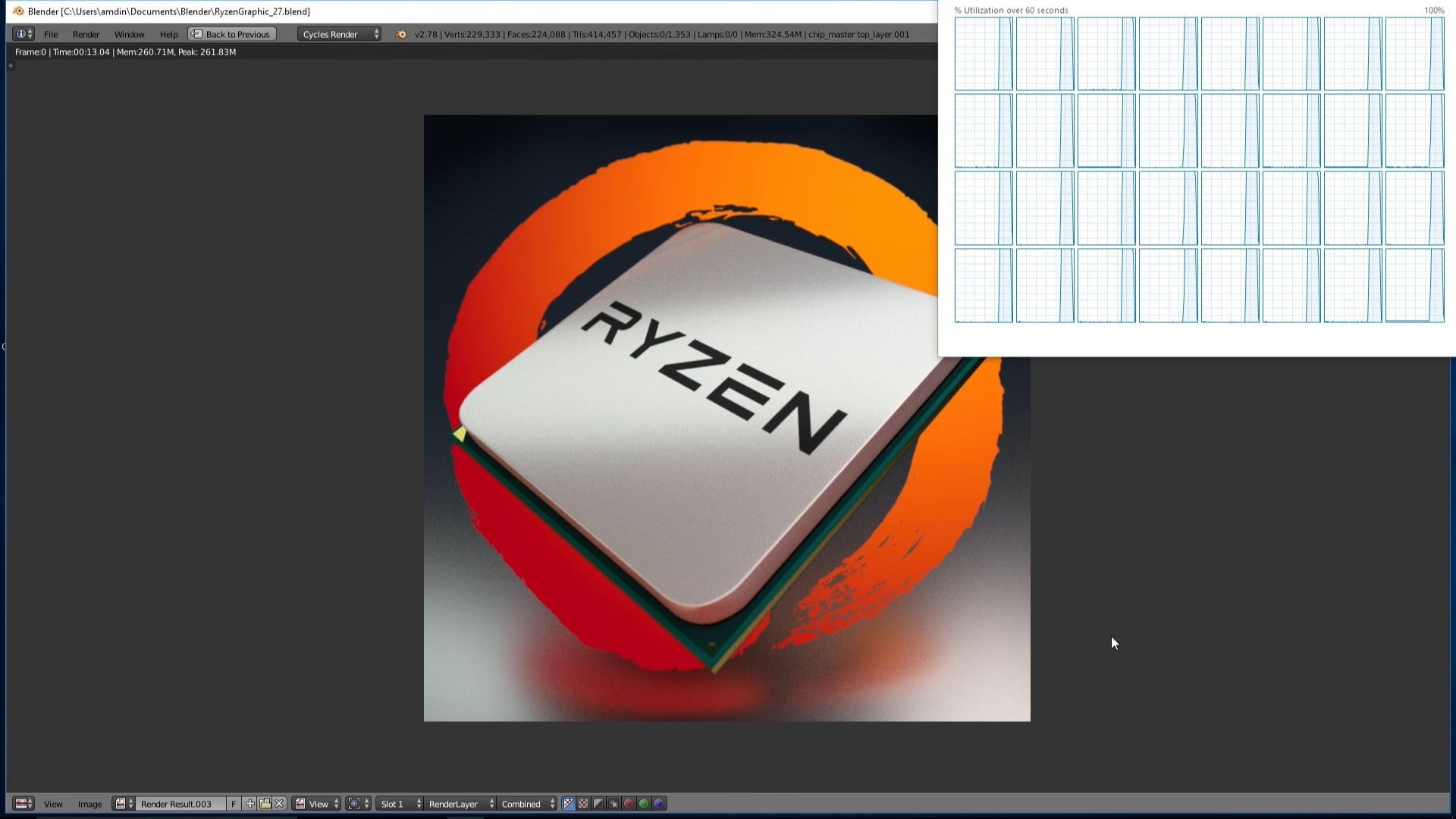 AMD Ryzen Threadripper - Blender