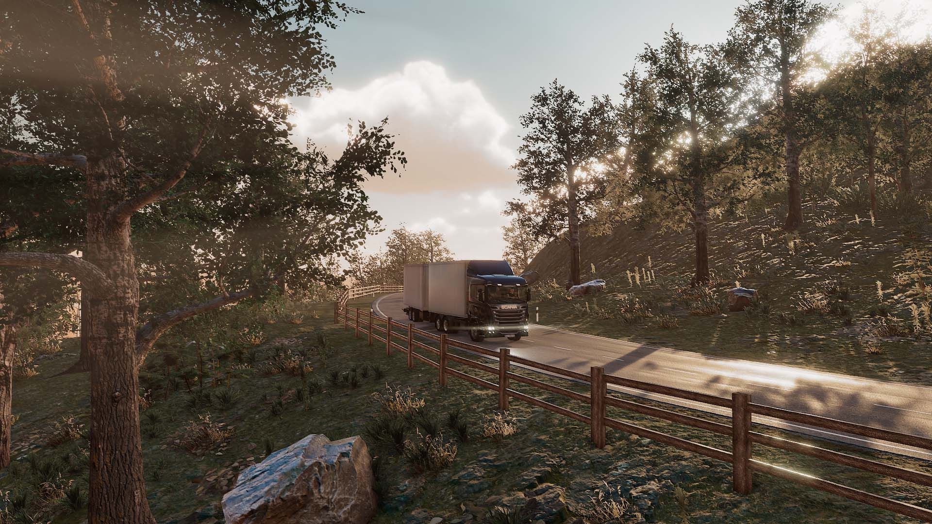 Truck &amp; Logistics Simulator - ciężarówka