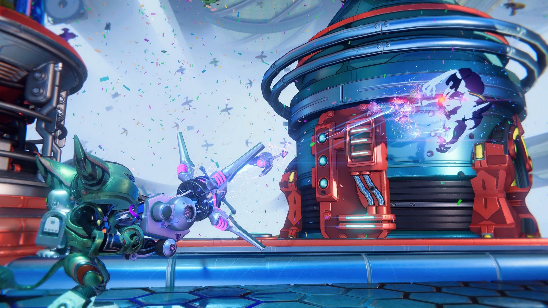 Ratchet &amp; Clank: Rift Apart - strzelanie