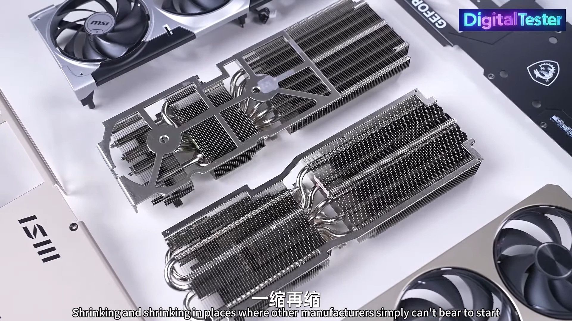 GeForce RTX 5080 - chłodzenie karty graficznej