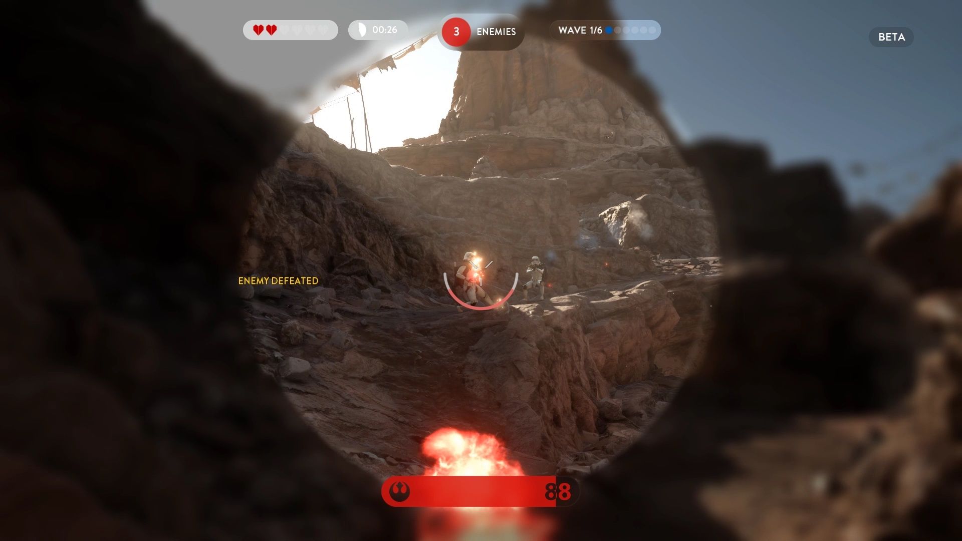 Star Wars Battlefront beta - walka o kapsuły