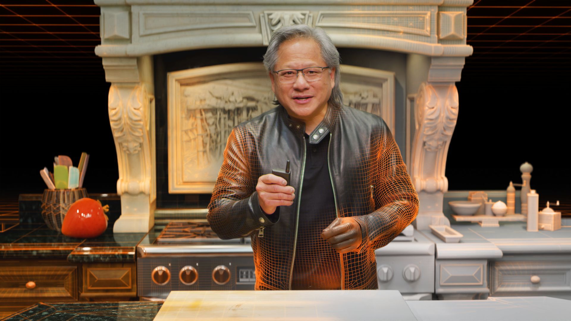 Nvidia Omniverse - model Jensen Huang