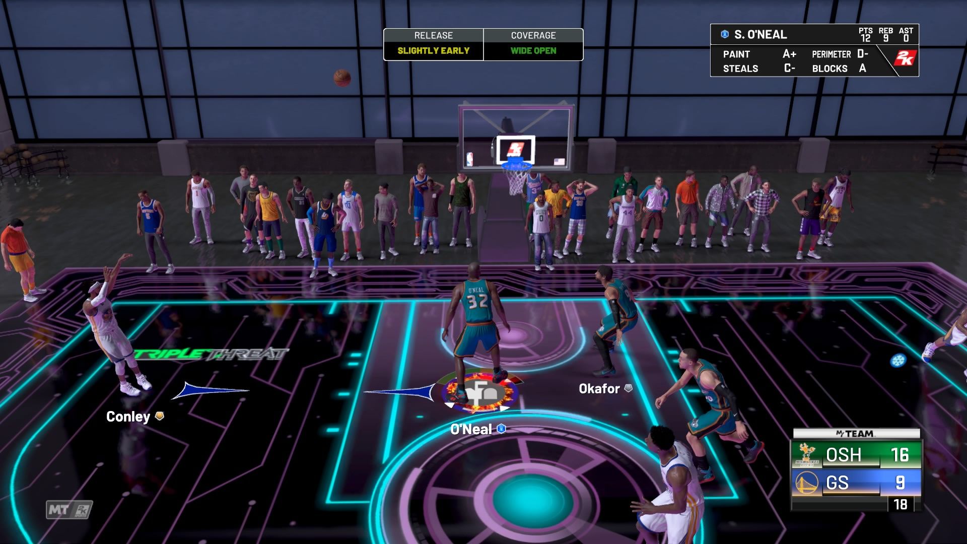 NBA 2K21 - rzut di kosza