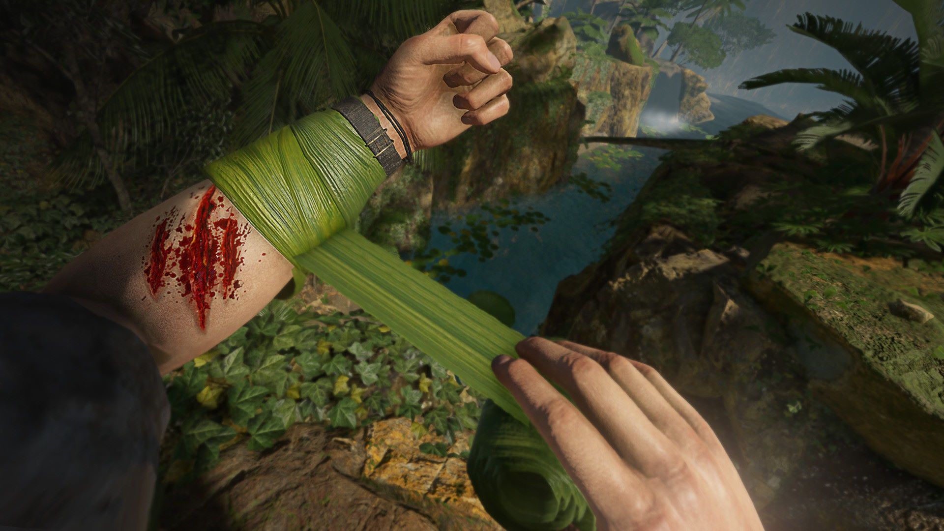 Green Hell VR na Steam - noś modne opaski!