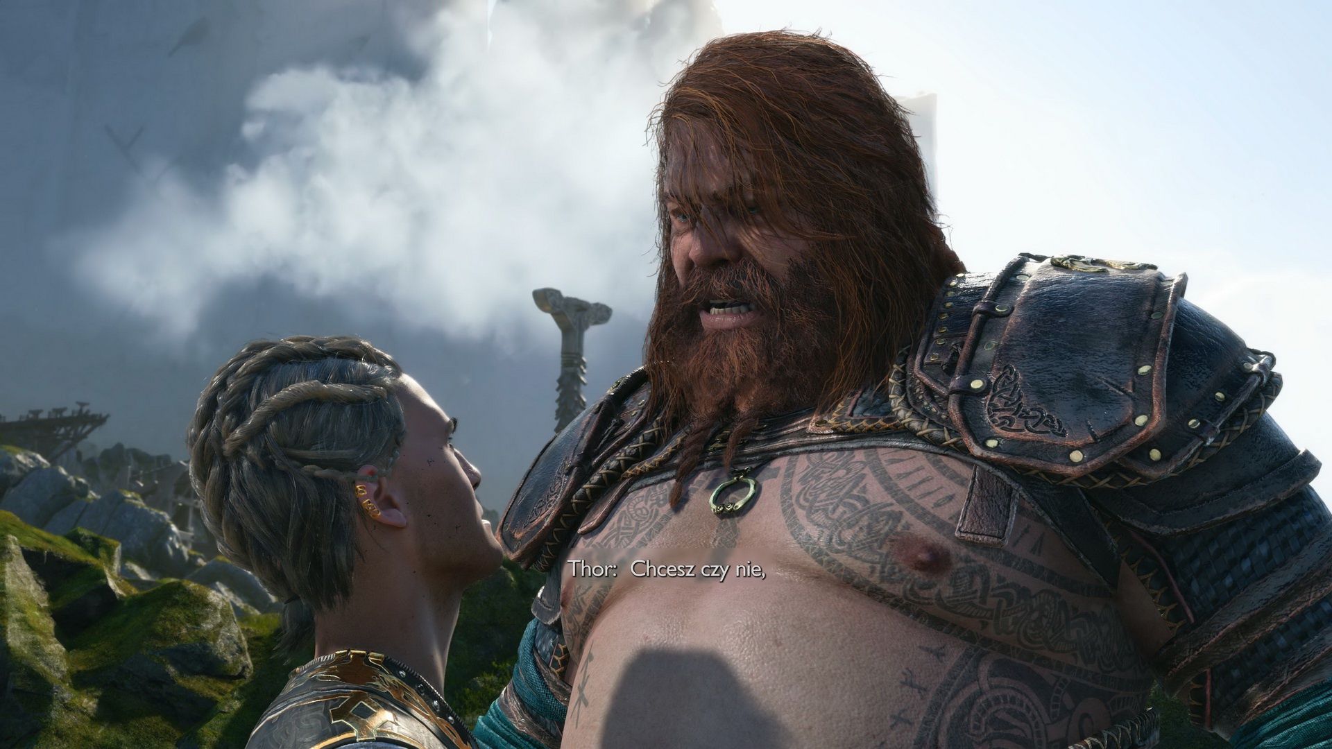God of War: Ragnarok - Thor i Hejmdal