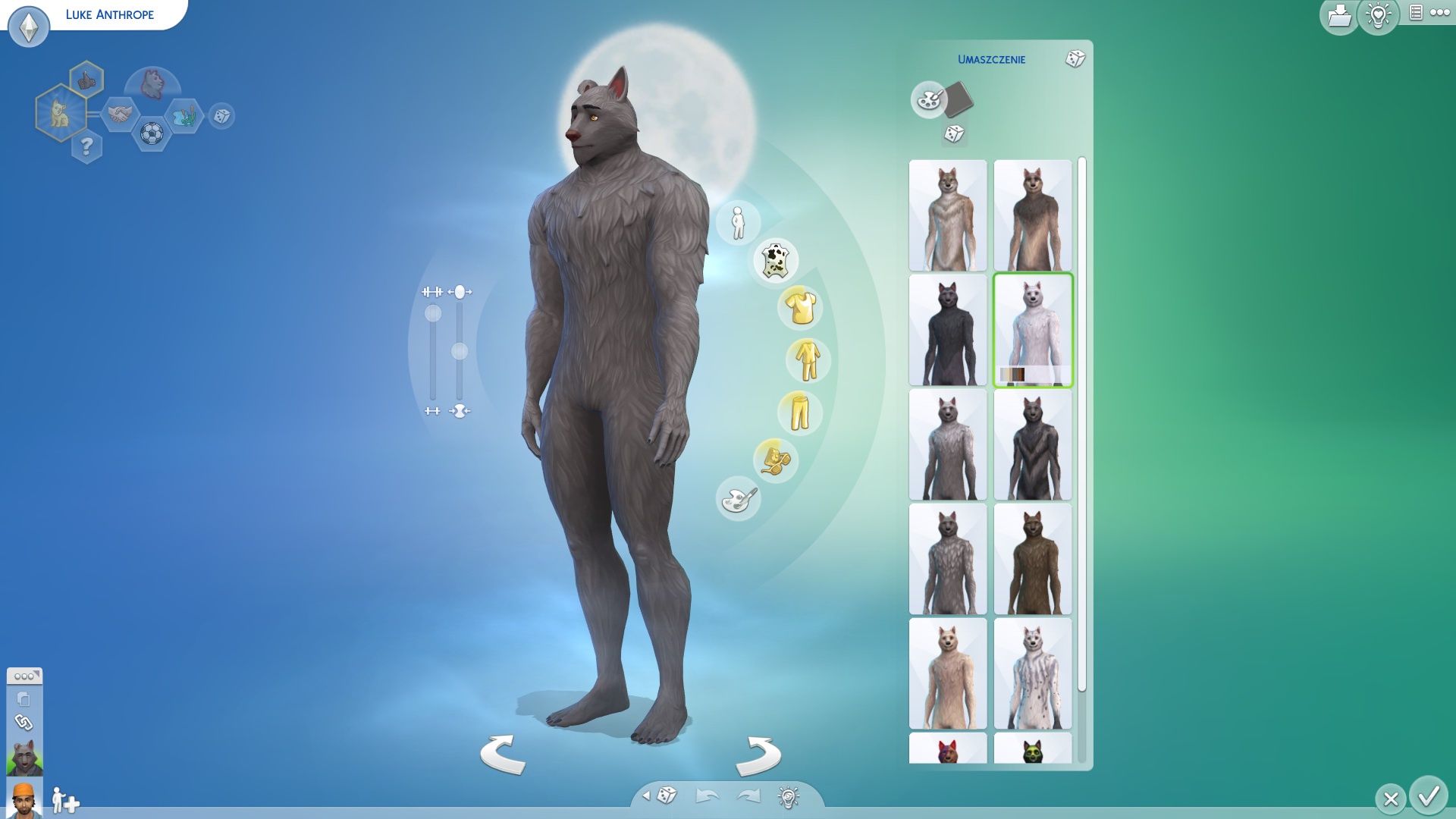 The Sims 4: Wilkołaki - tworzenie postaci