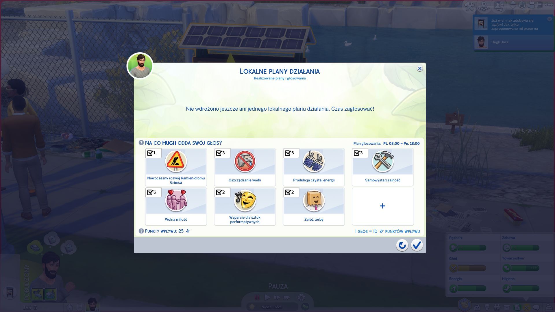The Sims 4: Życie Eko - lokalne plany działania