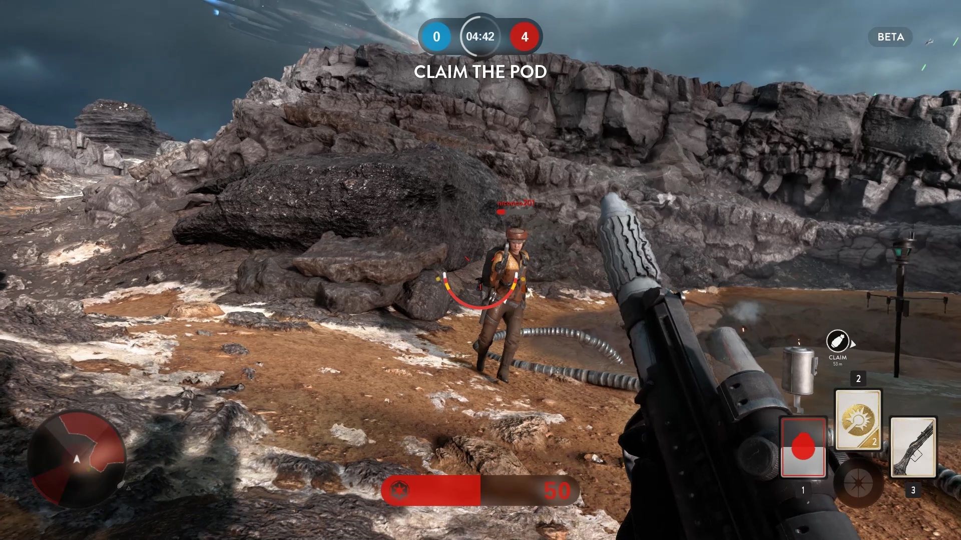 Star Wars Battlefront beta - chłodzenie broni