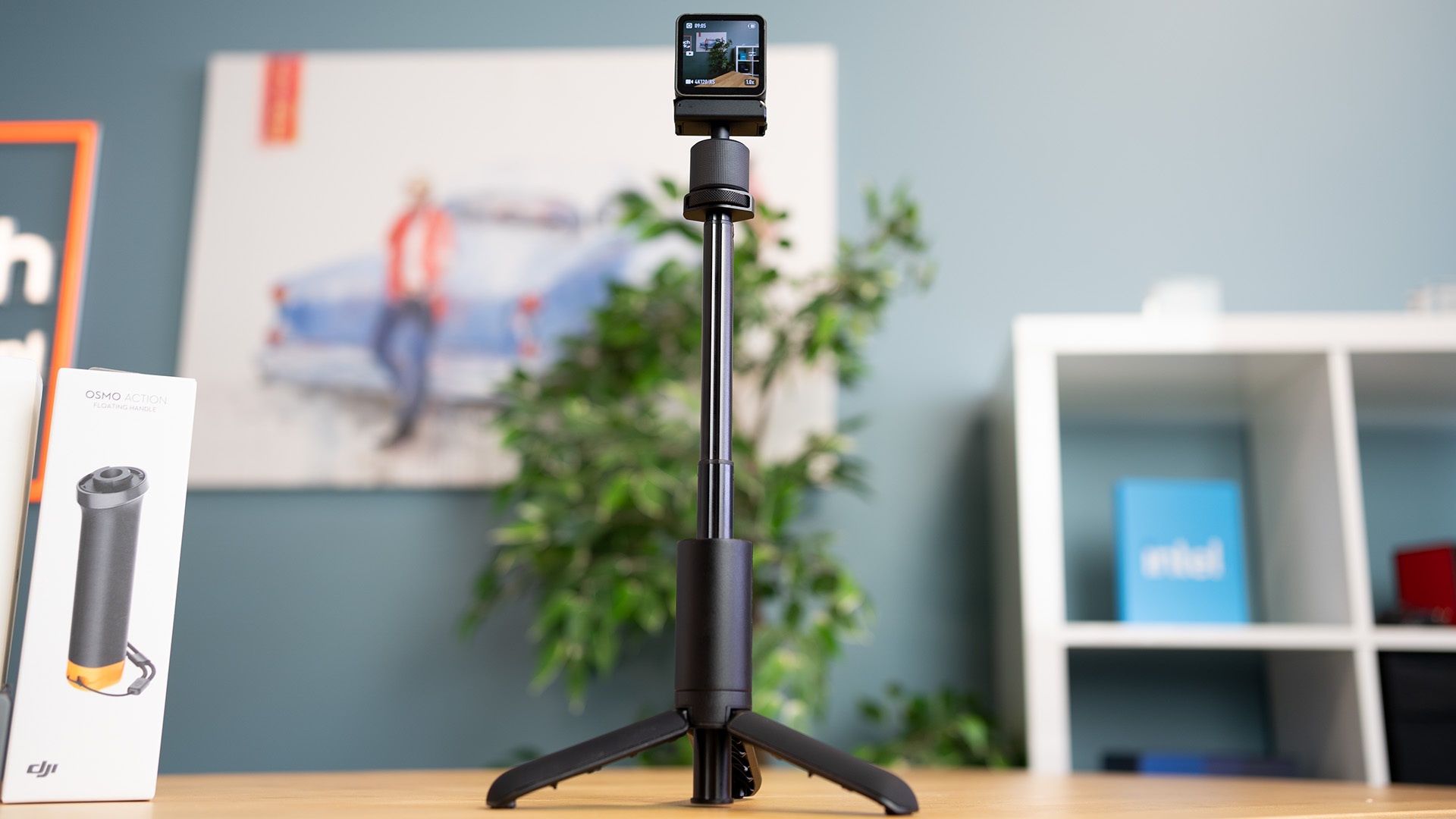 DJI Action 2 - kamera na wysięgniku-statywie