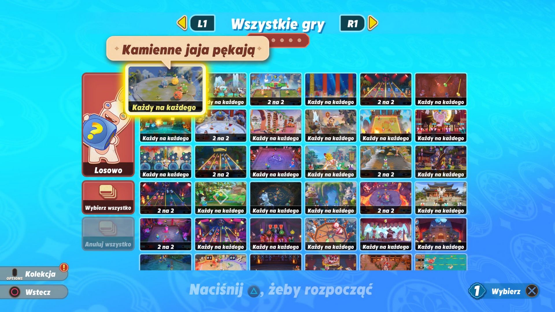 Rabbids: Party of Legends – 50 różnych konkurencji