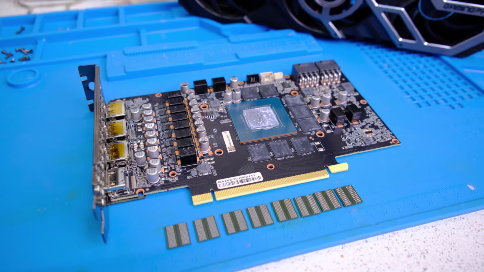 Palit GeForce RTX 3070 GamingPro OC - modyfikacja do 16 GB pamięci VRAM