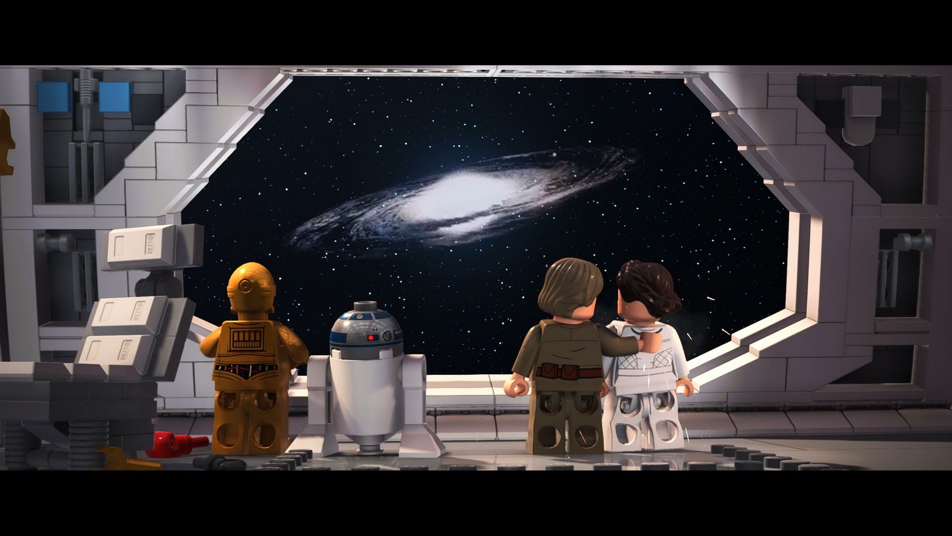 LEGO Gwiezdne Wojny: Saga Skywalkerów - końcowa scena z Imperium Kontratakuje