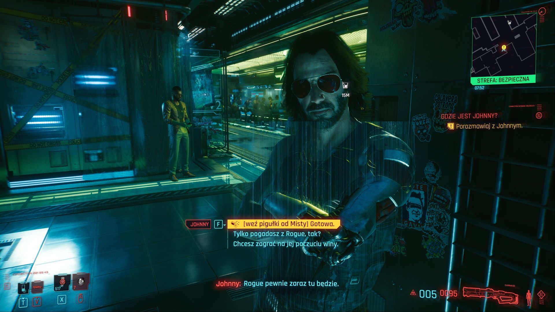 Cyberpunk 2077 - Johnny Silverhand w Afterlife