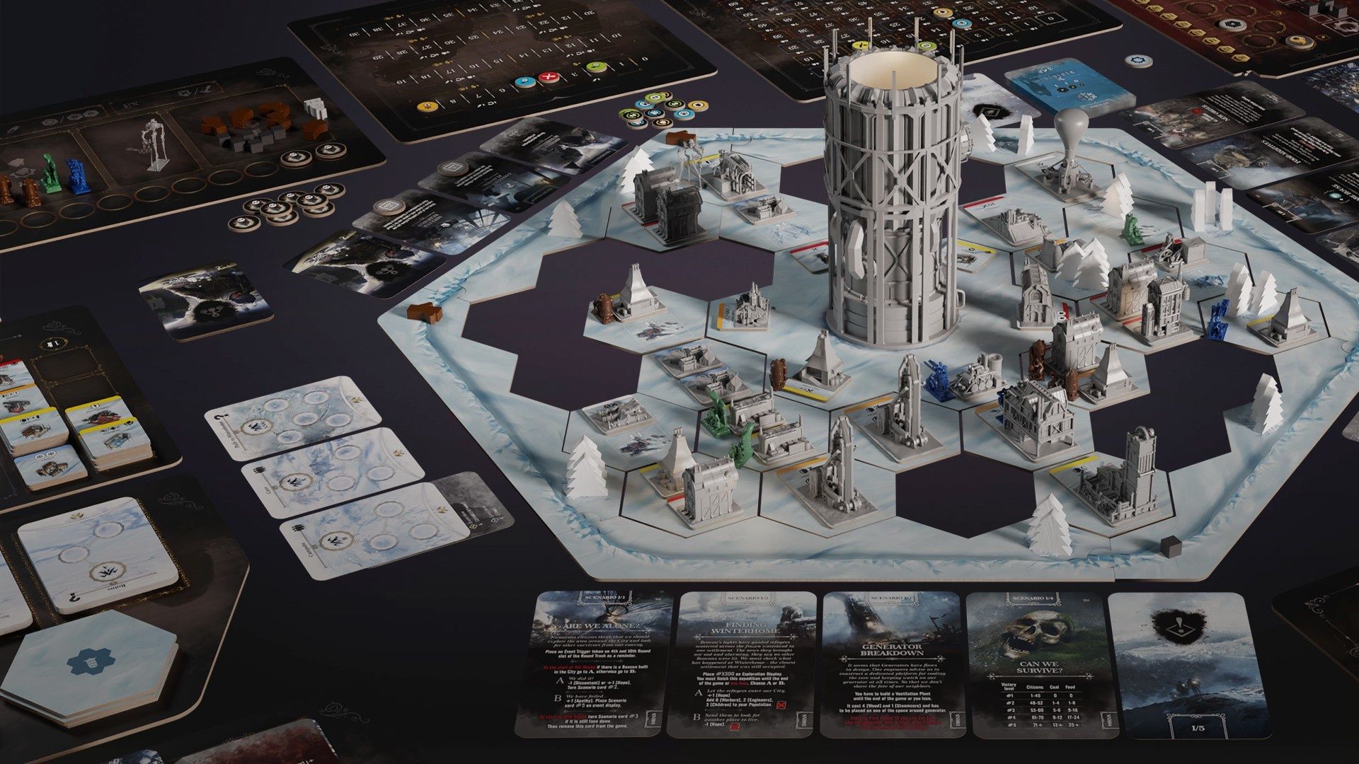 Najlepsze gry planszowe - Frostpunk: The Board Game
