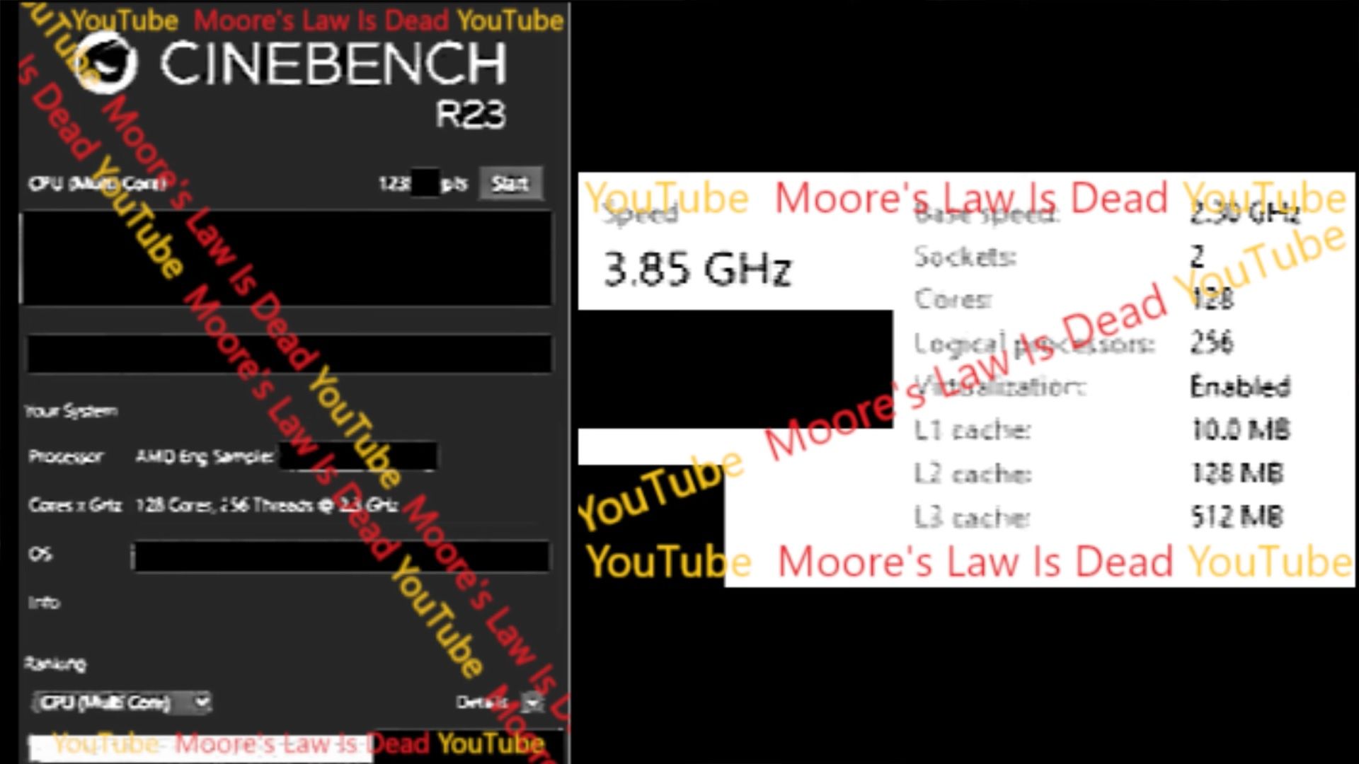 AMD Zen 5 - wydajność procesorów w teście Cinebench R23