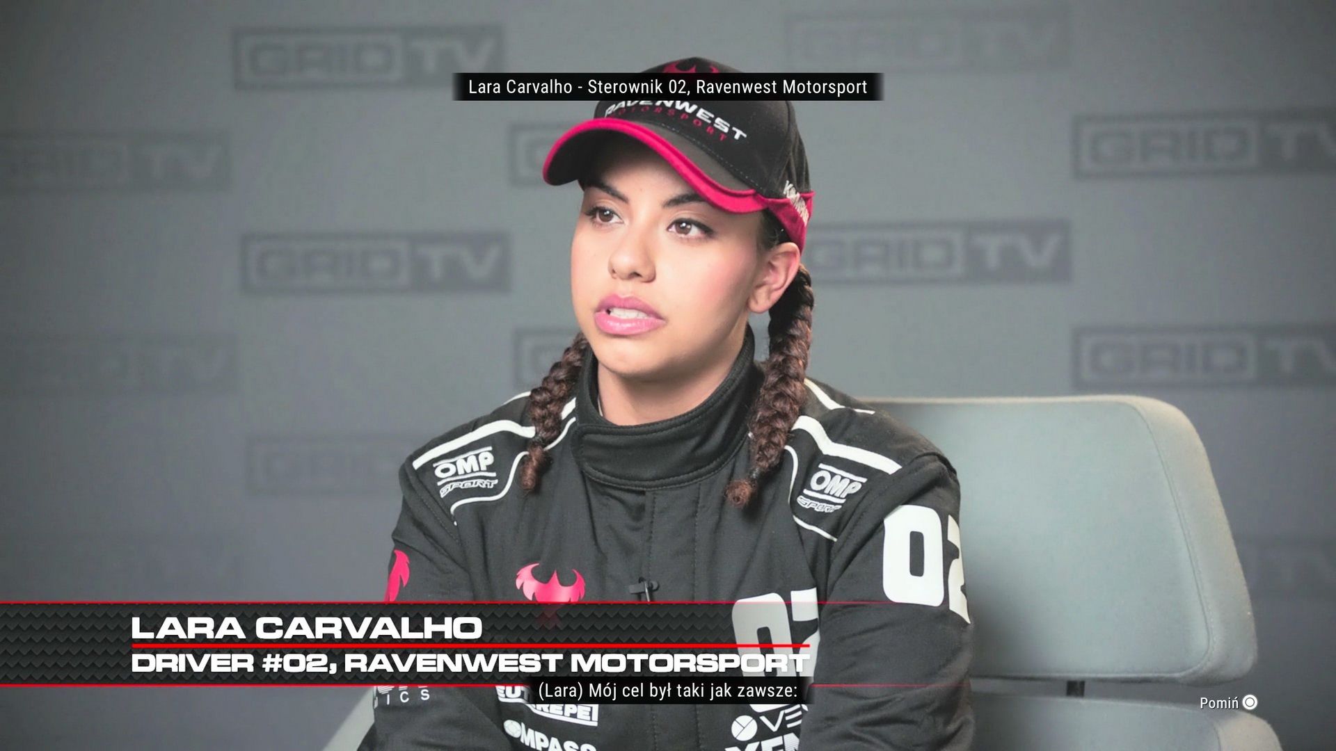 GRID Legends - przerywniki filmowe w trybie fabularnym
