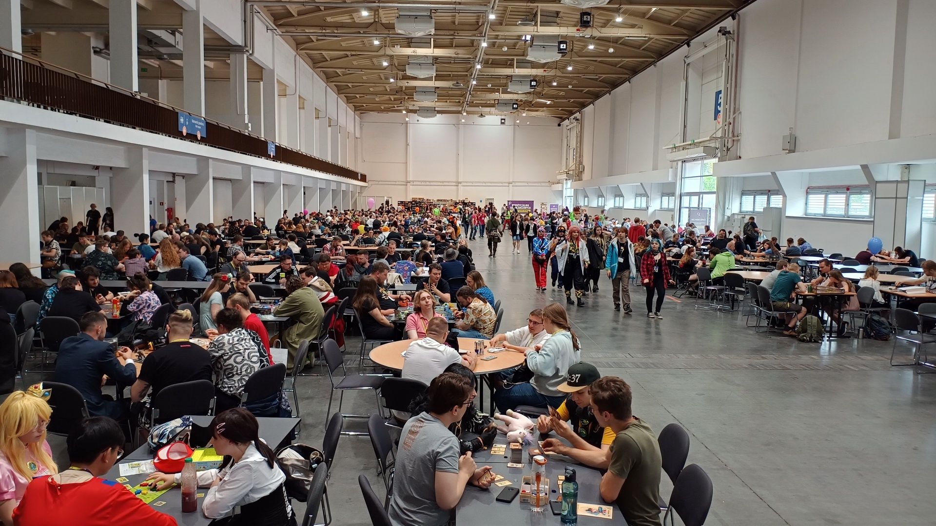 Pyrkon 2023 - gralnia w gry planszowe