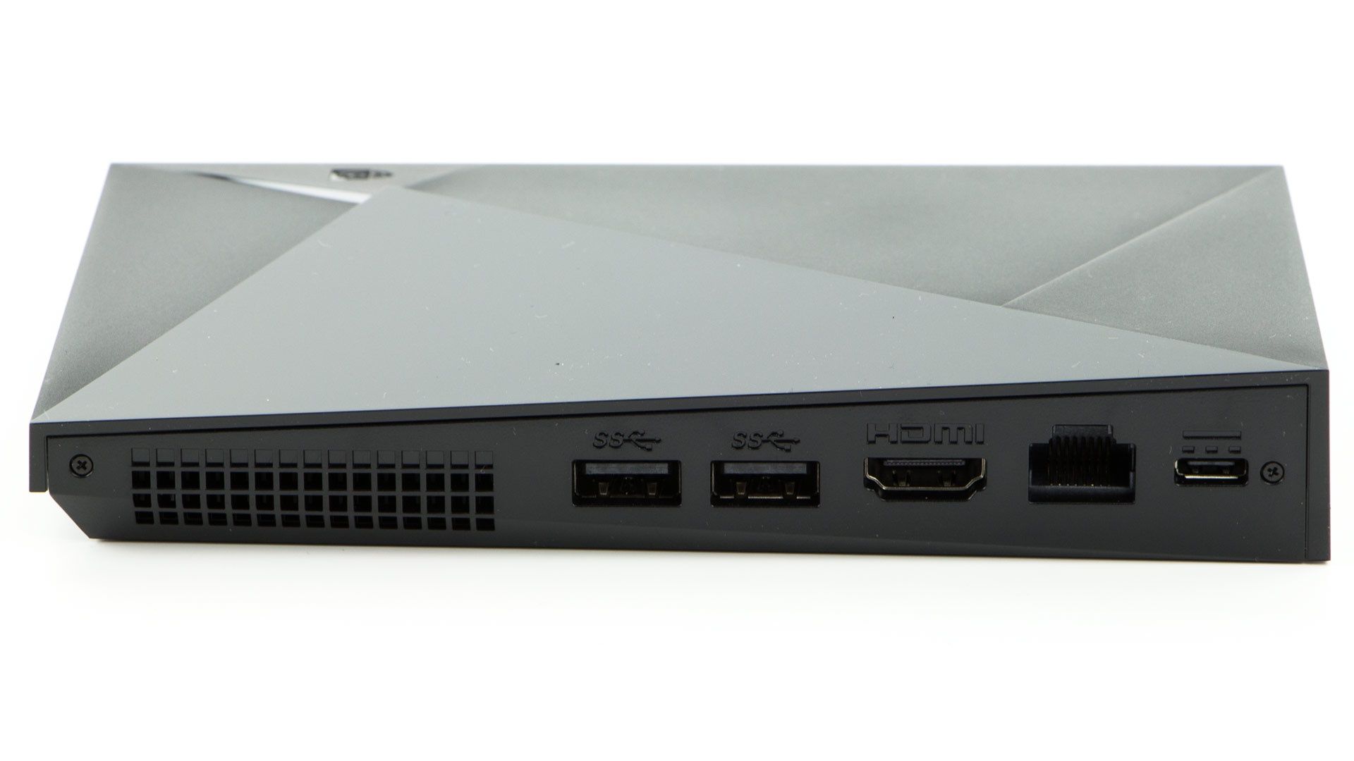 GeForce NOW -  widok od tyłu na NVidia Shield Pro