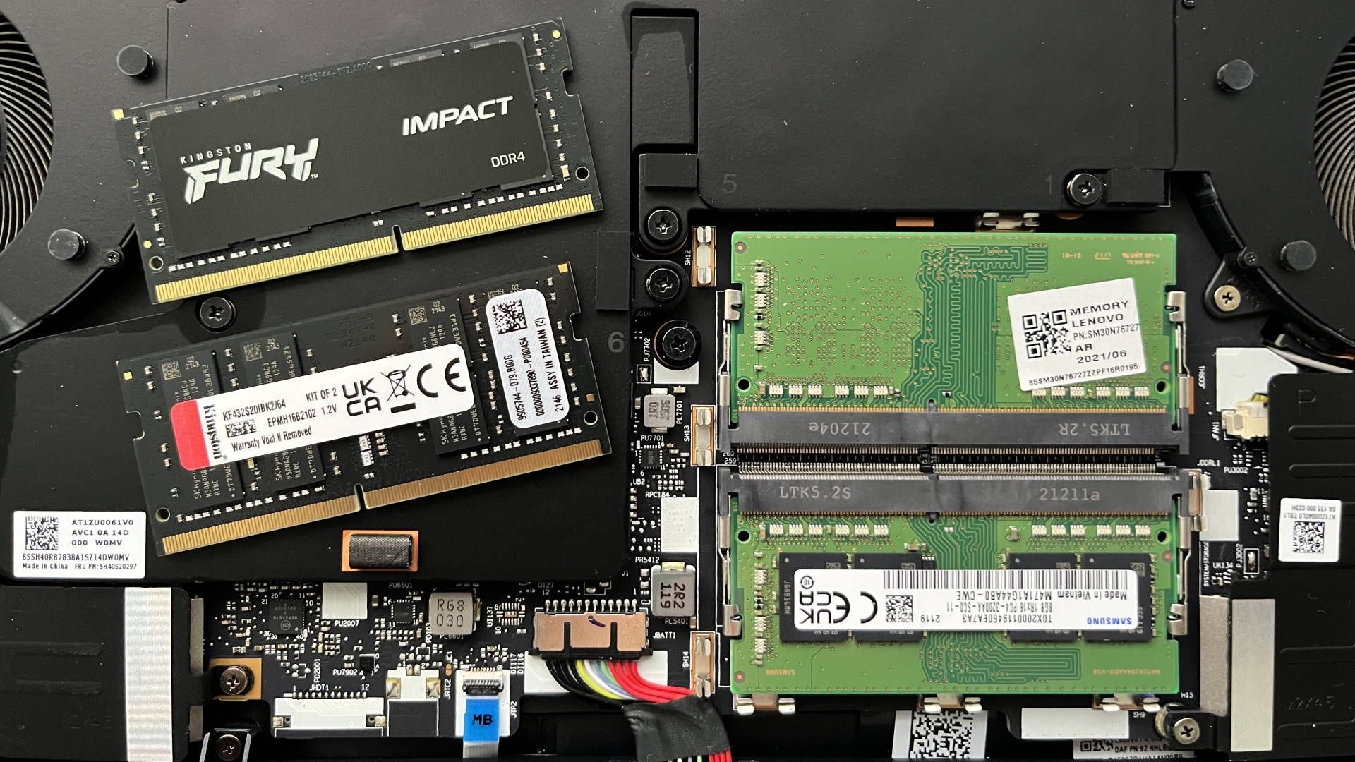 Pamięć RAM w laptopie
