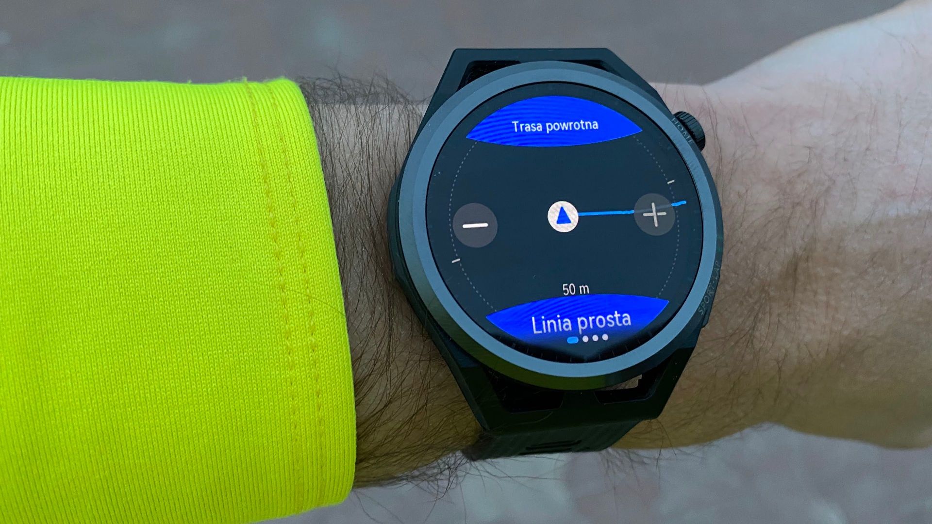 Huawei Watch GT Runner nawigacja