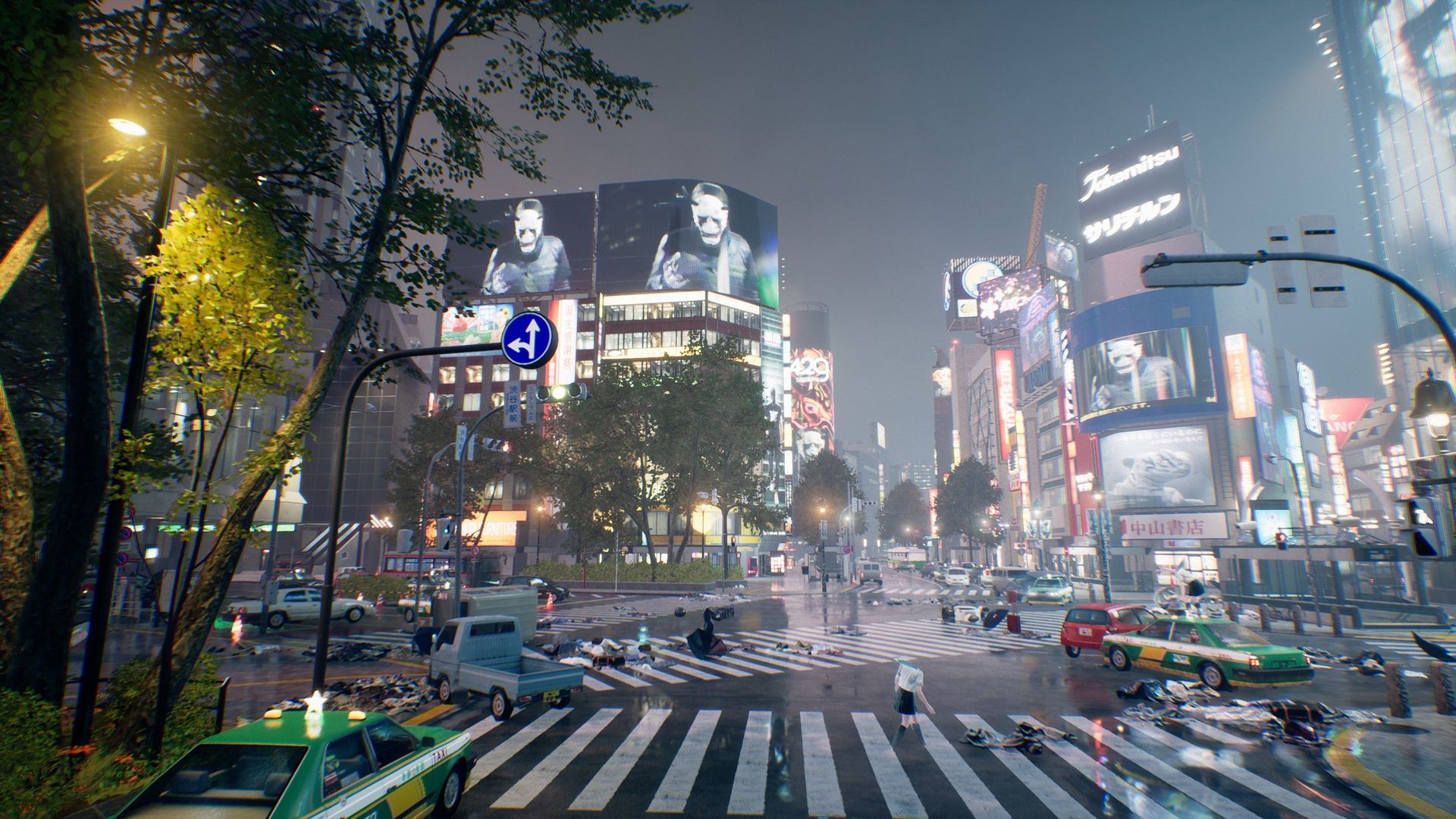 Ghostwire: Tokyo - wyludnione Tokyo