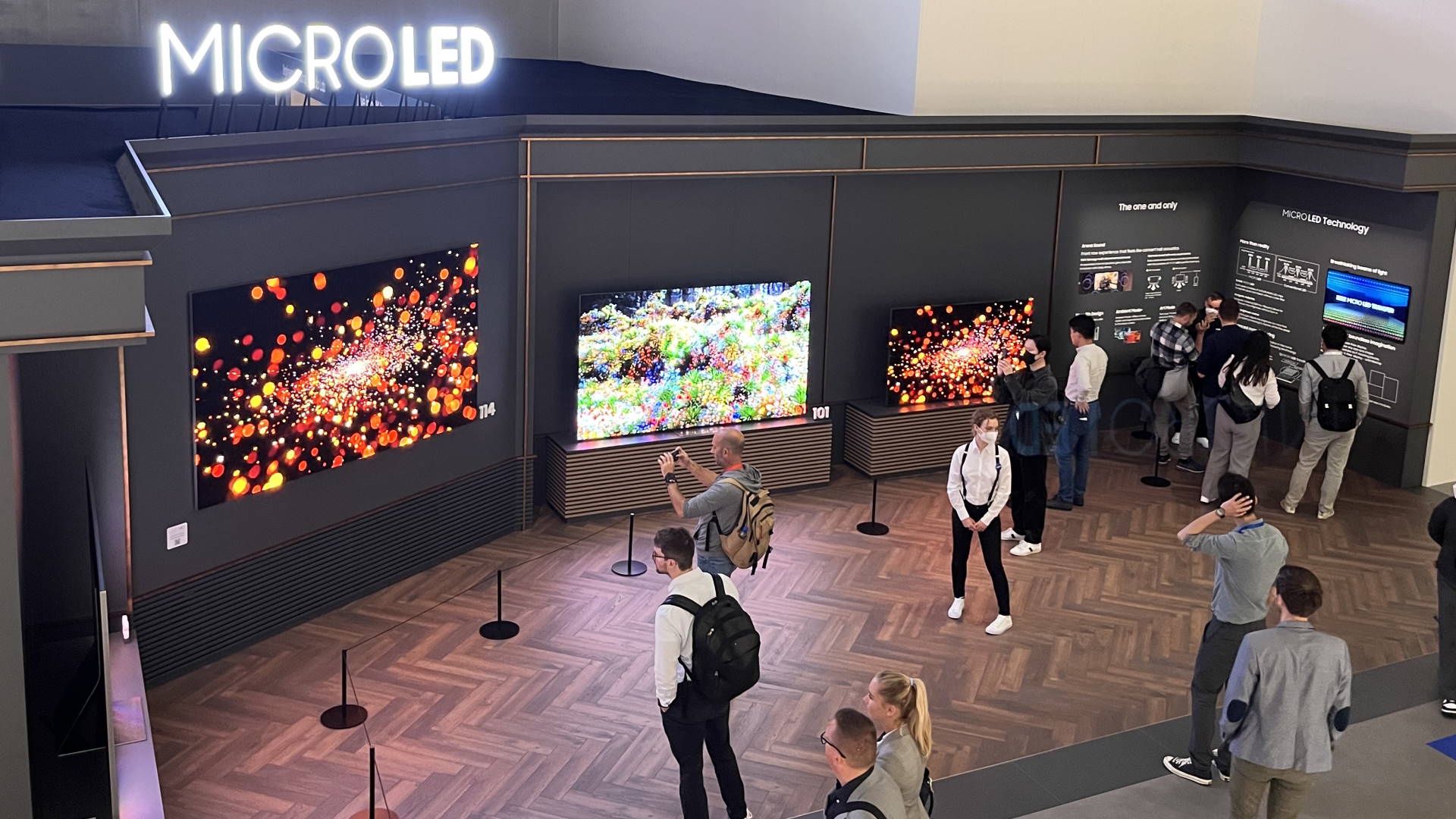 Stanowisko Samsung Micro LED - IFA 2022