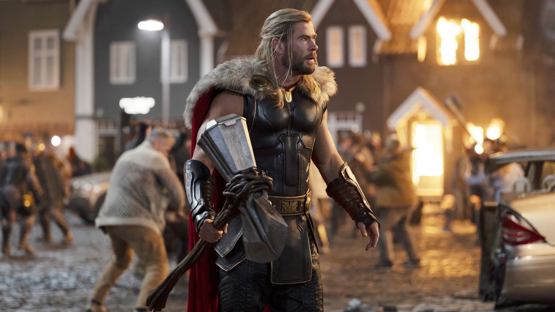 Thor: Miłość i grom - kadr z planu filmowego