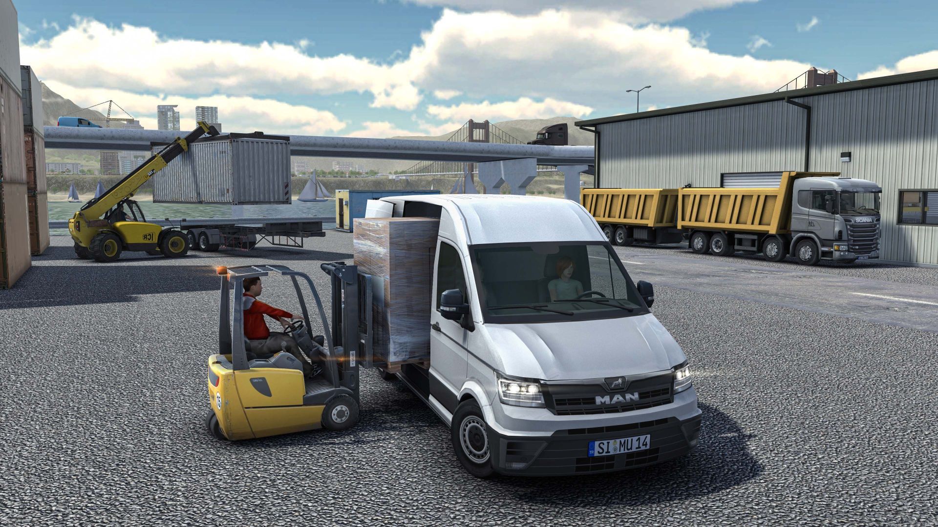 Truck &amp; Logistics Simulator - załadunek