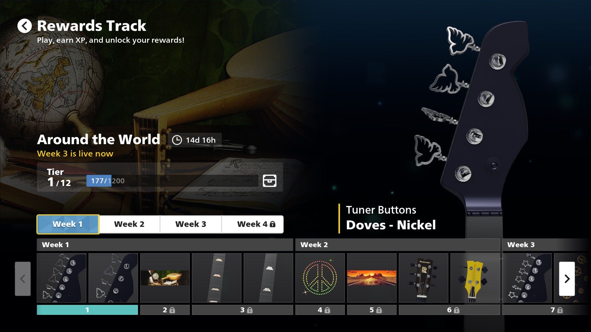 Rocksmith+ - nagrody za granie