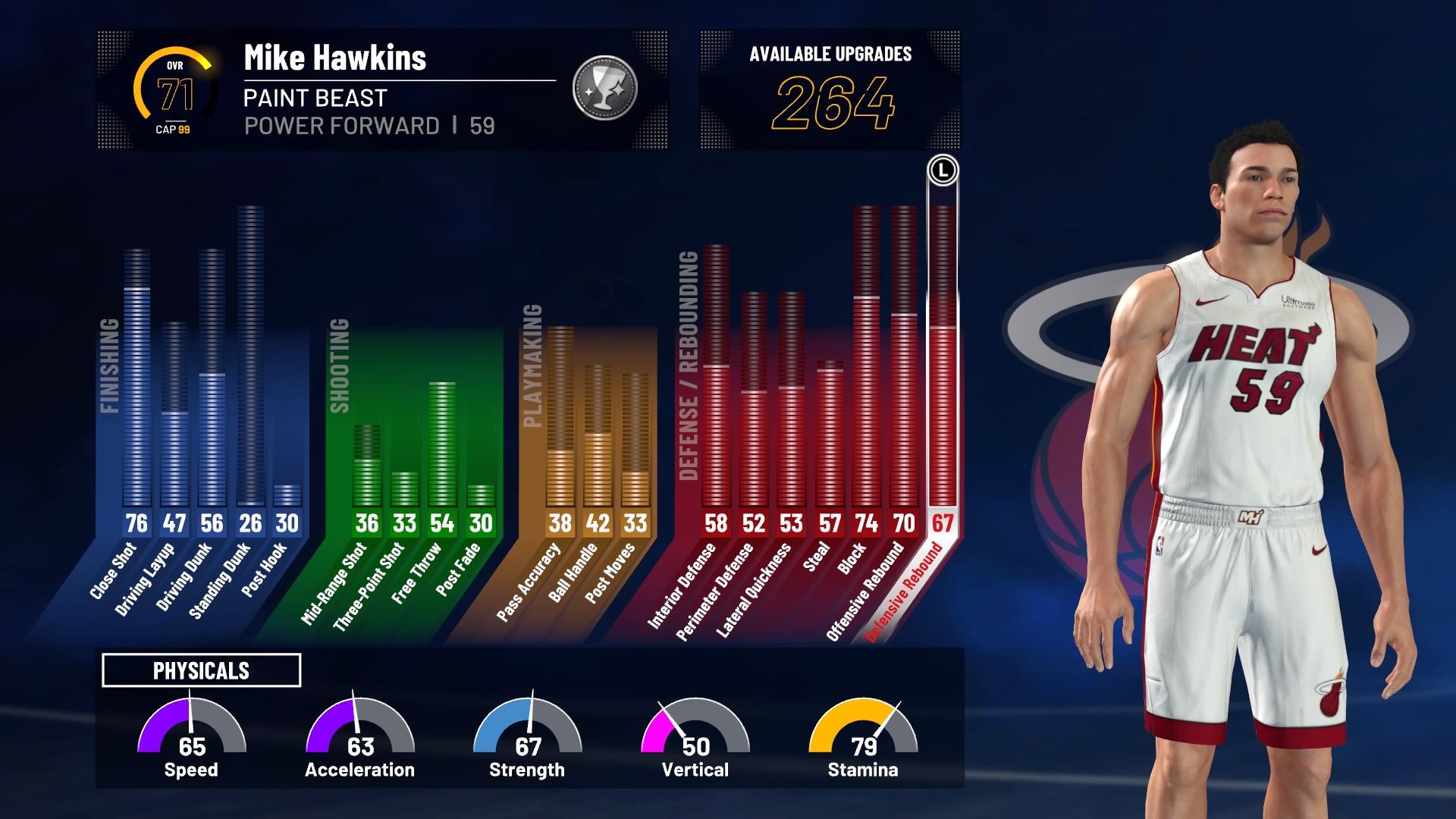 NBA 2K21 - statystyki gracza