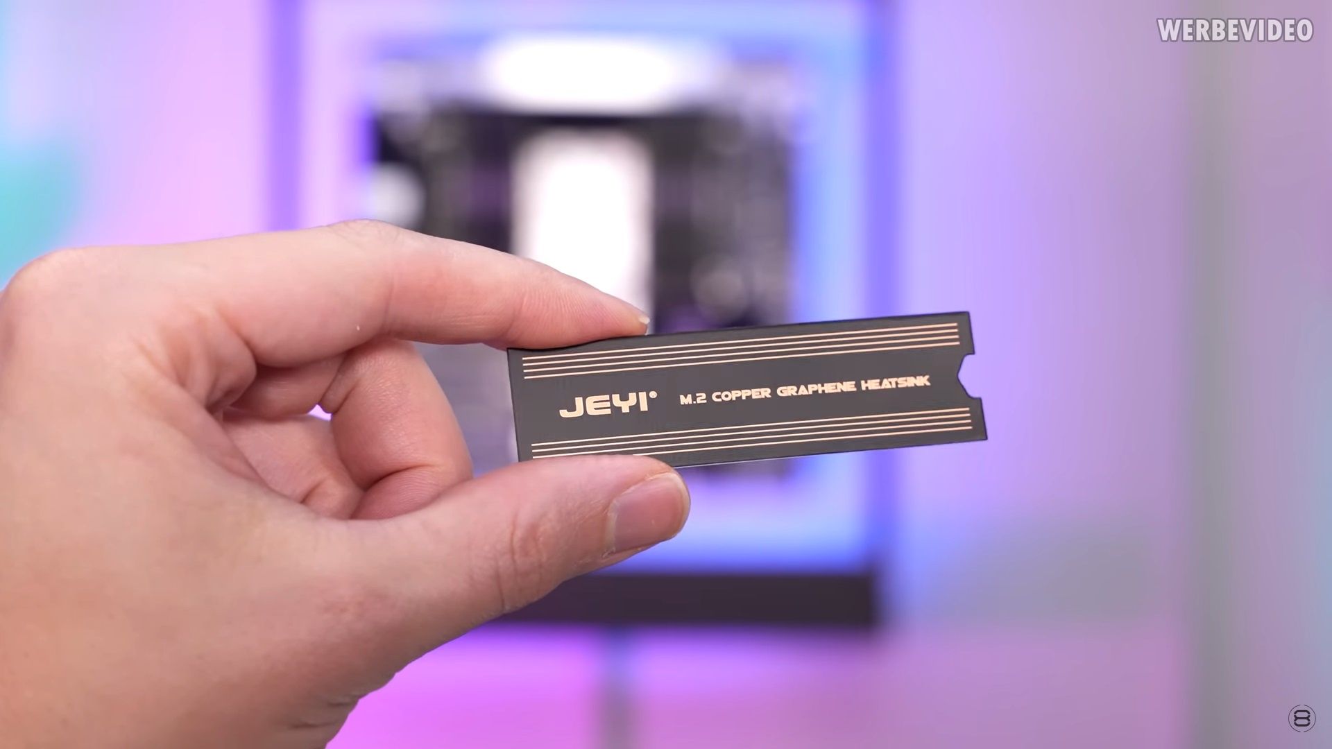 JEYI M.2 Copper Graphene Heatsink