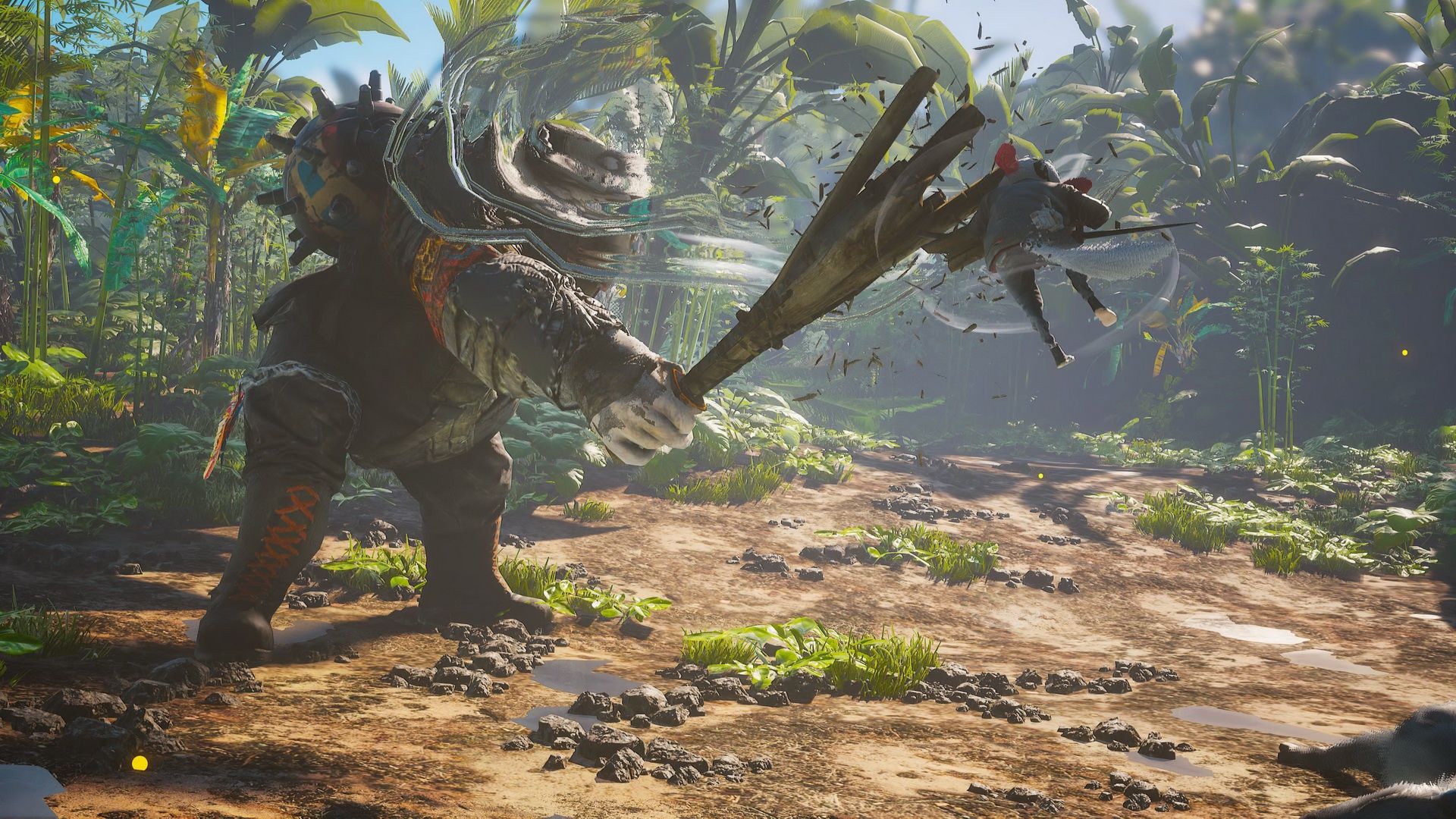 Biomutant - początek gry klasą sabotażysty