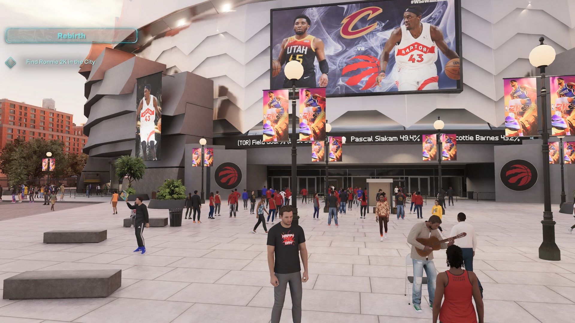 NBA 2K23 - hub w trybie kariery