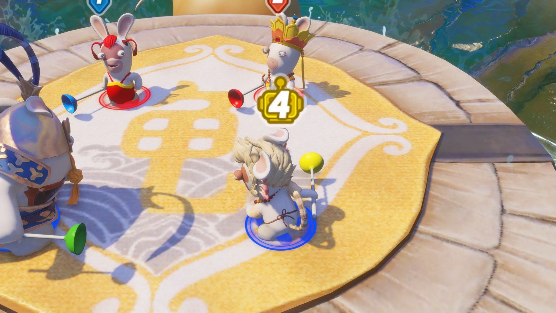 Rabbids: Party of Legends – kórliki z przepychaczami