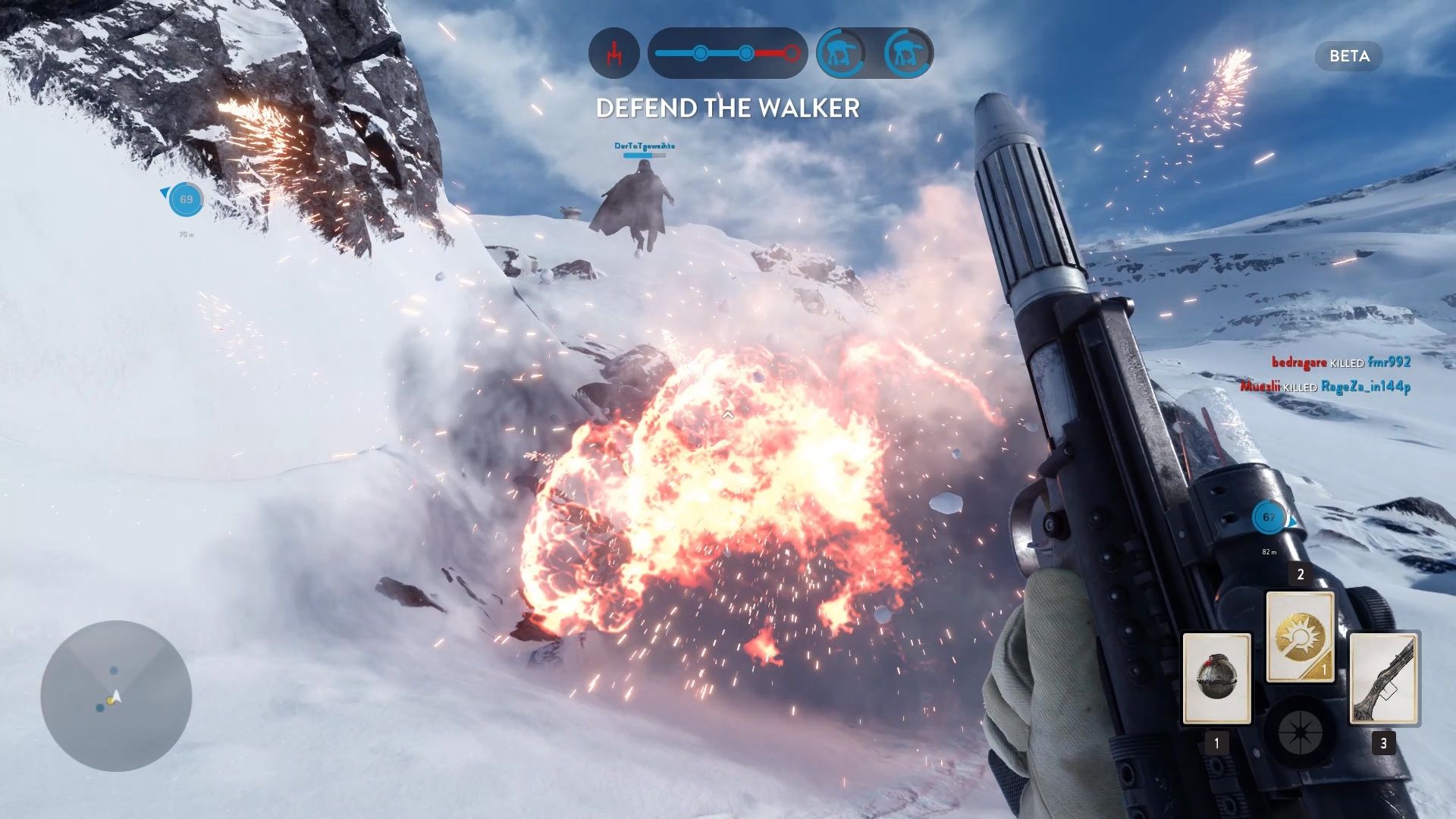 Star Wars Battlefront beta - Darth Vader
