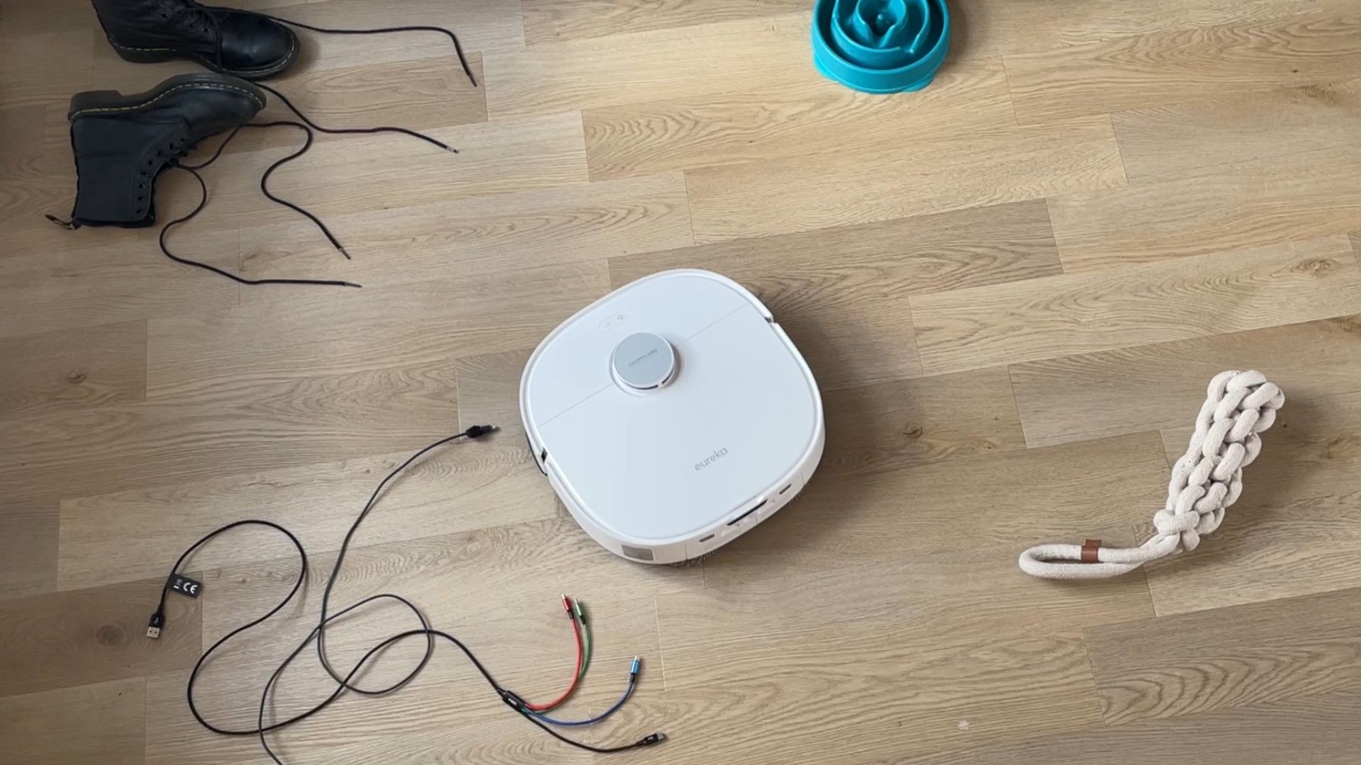 Test Eureka J15 Pro Ultra omijanie przeszkód