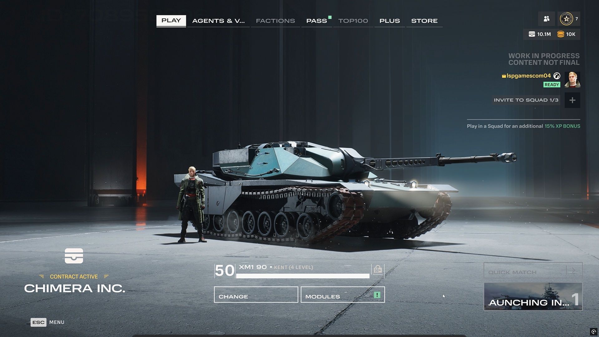 World of Tanks: HEAT - menu gry