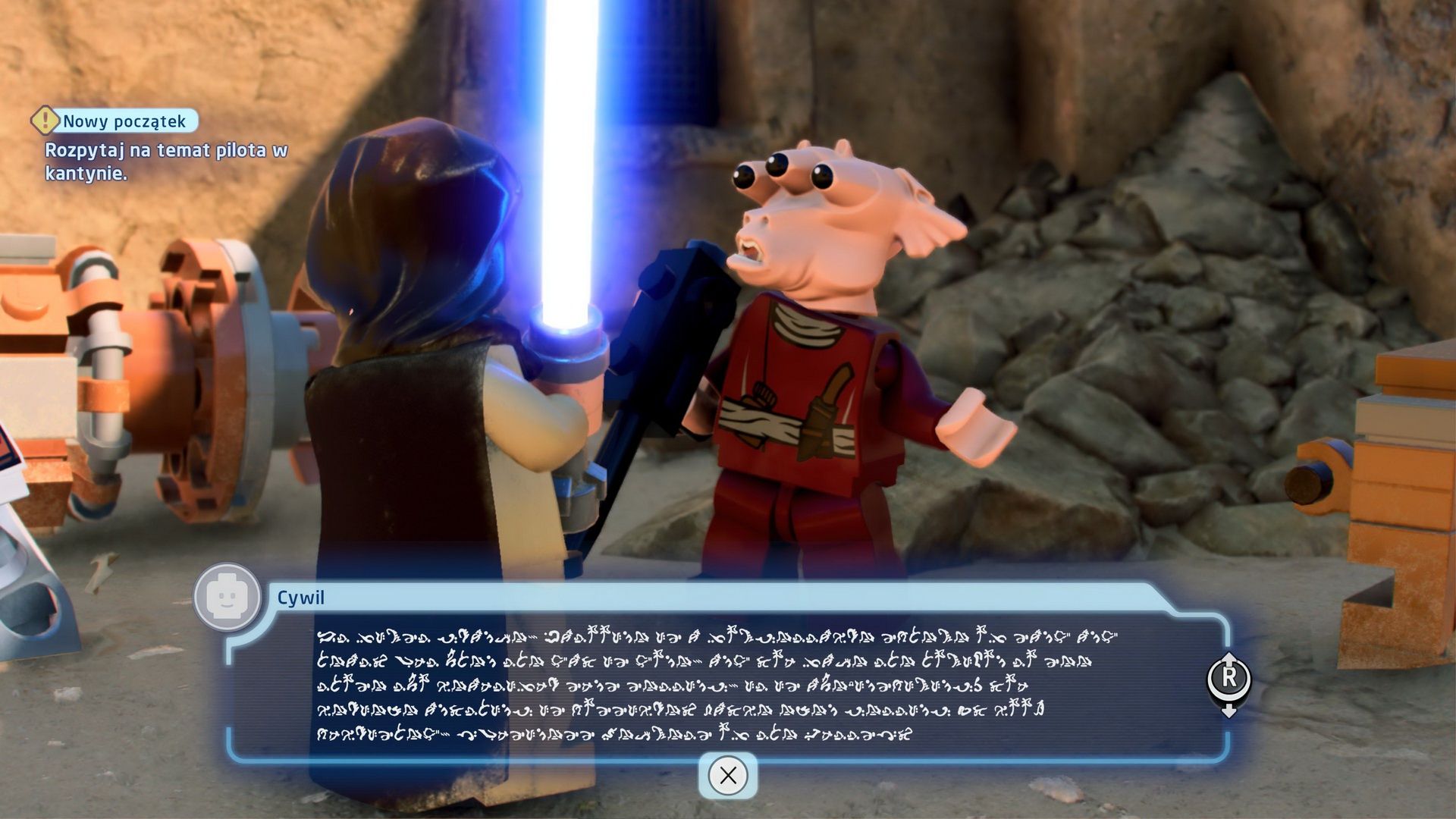 LEGO Gwiezdne Wojny: Saga Skywalkerów - potrzebne tłumaczenie
