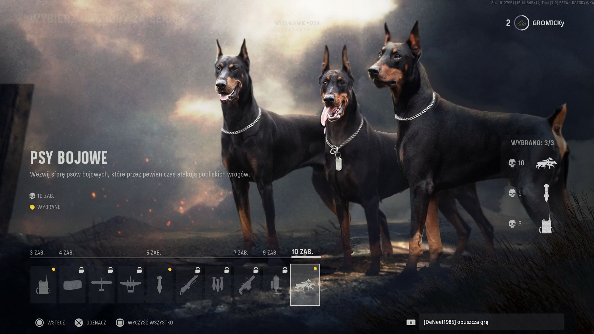 Call of Duty: Vanguard - psy bojowe